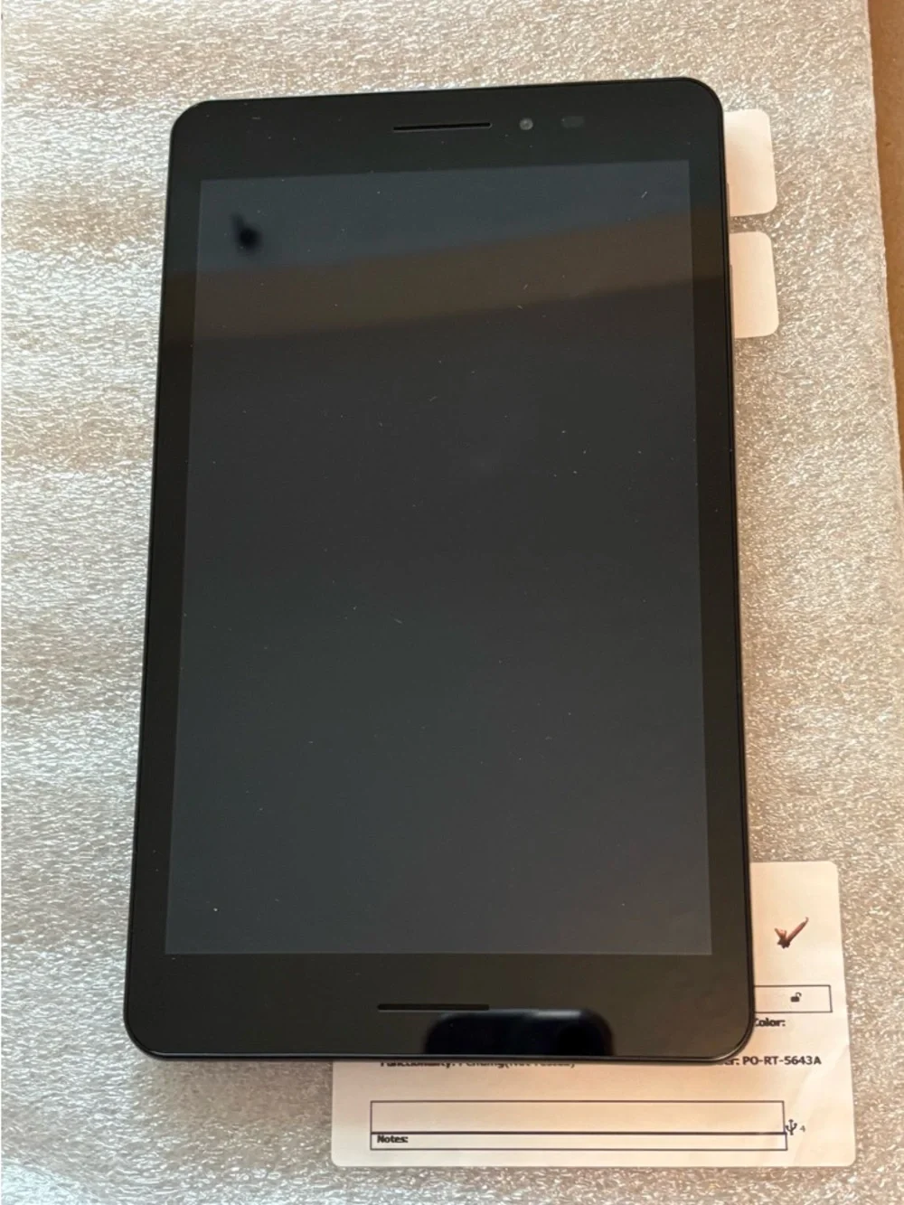 ZTE Trek 2 ( AT&T) Black Tablet - Sleek Back Cover. Refurbished.